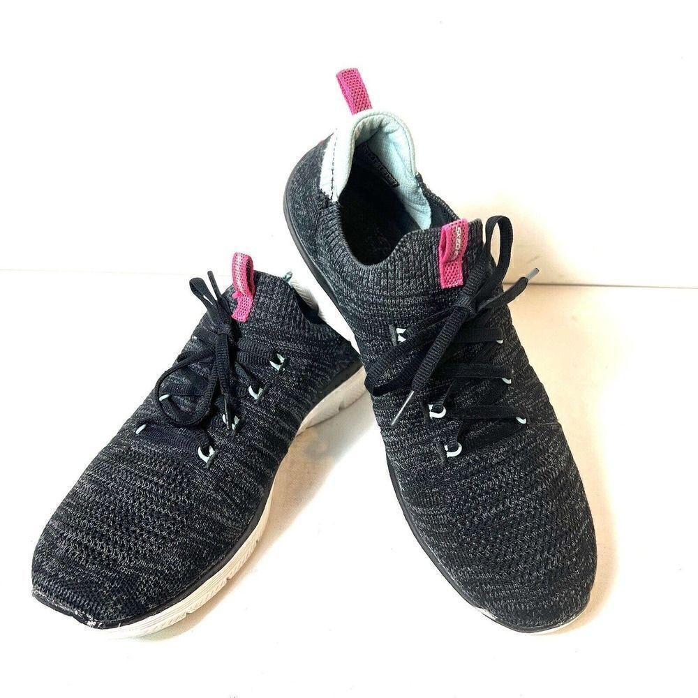 Skechers Flex Lite Air Cooled Memory Foam Stretch Fit Shoes Women's 10 Sneakers